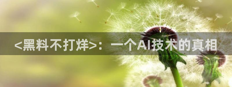 51吃瓜 张津瑜:<黑料不打烊>:一个AI技术的真相